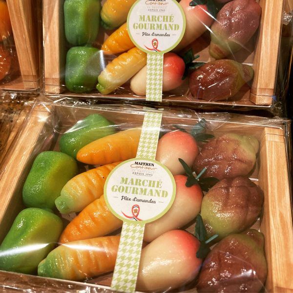 Coffret cadeau - Pâtes de fruits, pâtes d'amande