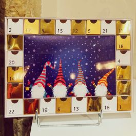 Calendrier De L'Avent Lutin - Décompte De Noël Décoratif - 30 Pendentifs Gnomes Pour Table Fenêtre