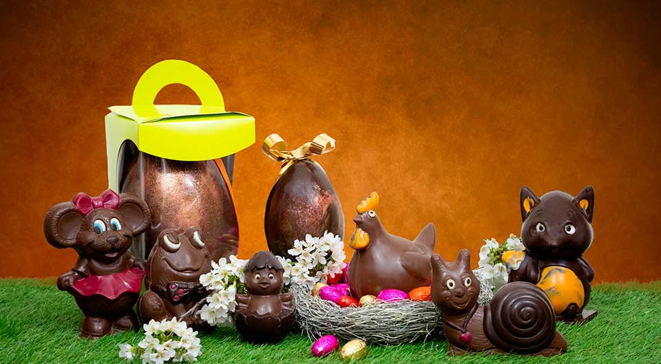 Vente en ligne de chocolat pour les fêtes de Pâques